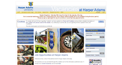 Desktop Screenshot of jobs.harper-adams.ac.uk